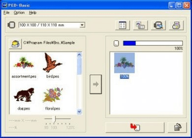 free brother ped basic software