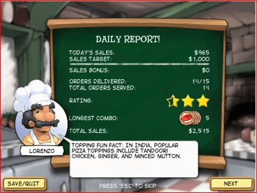 game pizza frenzy android