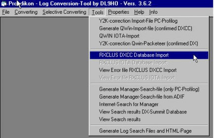 convert text file to adif