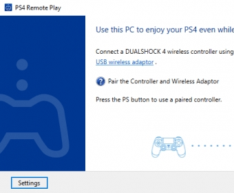 ps4 remote play usb