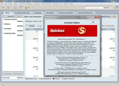 quicken home and business 2000
