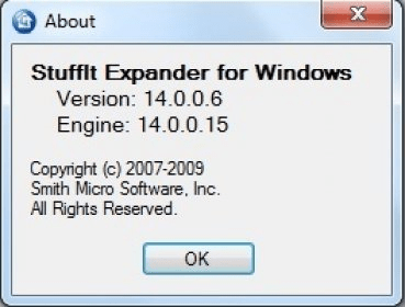 stuffit expander will not run
