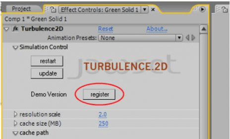 turbulence 2d for after effects download