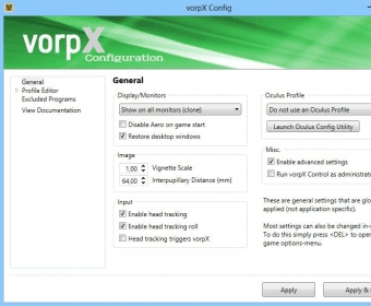 how to use vorpx