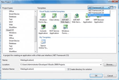 ms visual studio 2008 with bi support