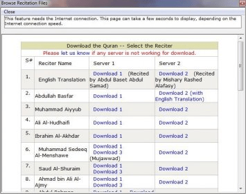 quran auto reciter