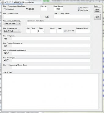ACP Message Editor Download - You can read and write United States ...