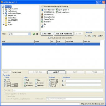 filelist download