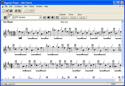 bagpipe player formatting