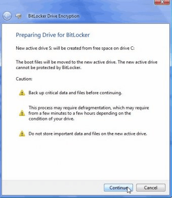 bitlocker drive preparation tool