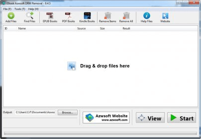 remove drm azw3 online