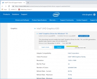 intel driver support assistant setup failed 0x800b0109