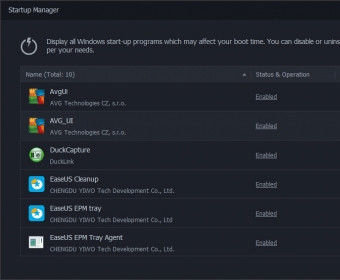 iobit startup manager free download