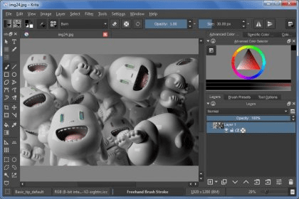 download the new version for windows Krita 5.2.0