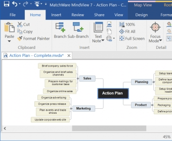 matchware mindview 3.0
