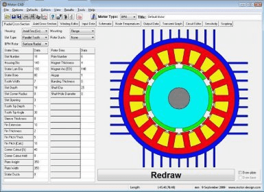 motor winding calculation