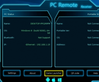 how to use pc remote receiver