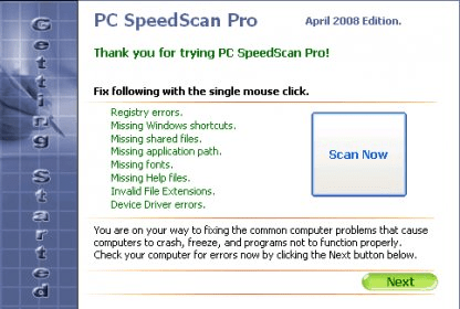 Pc Speedscan Pro Download System Optimizer For Windows