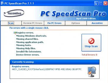 pc speedscan pro malware