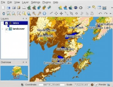 print map quantum gis