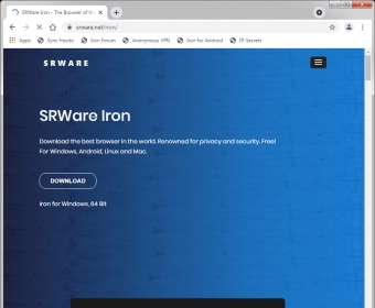 SRWare Iron 113.0.5750.0 for mac instal free