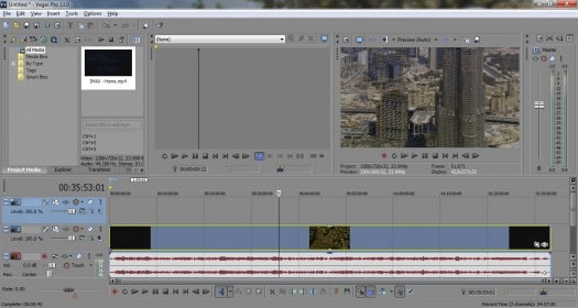 how to cut up a video on vegas pro 11.0