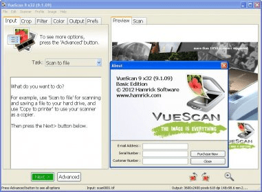 VueScan + x64 9.8.21 instal the new