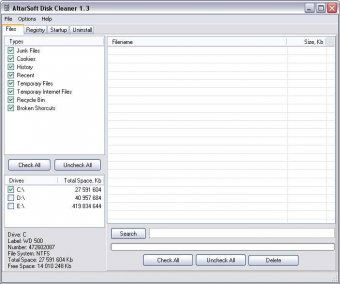 Altarsoft Disk Cleaner Download - It is a program for cleaning system ...