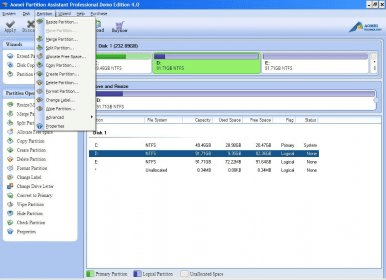 aomei partition assistant standard edition 8.8
