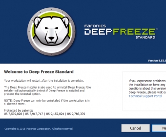 deep freeze standard 8.53 serial key