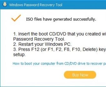windows password recovery tool key