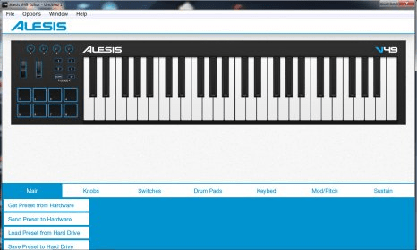 alesis q49 software