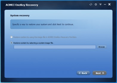 aomei onekey recovery professional