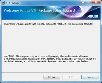 what is asus atk package windows 10