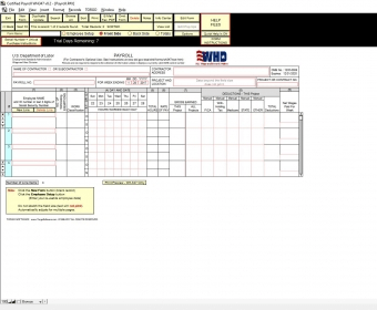 Certified Payroll WH-347 Download - Calculates Deductions, Hours Worked ...