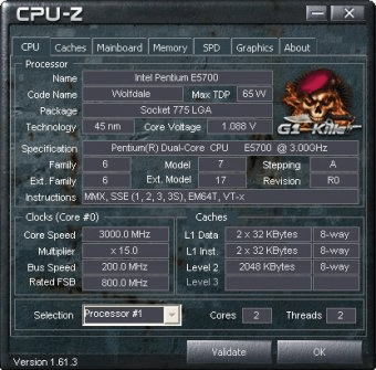 cpuid cpu z