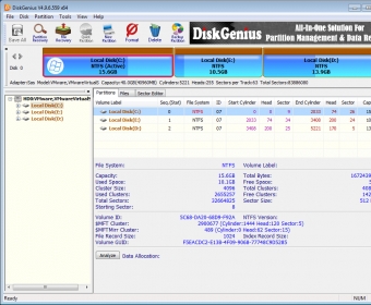 disk genius install dir