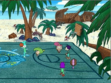 nicktoons basketball pc