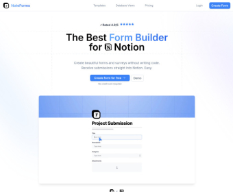 NoteForms - Software Informer. Form builder for creating...