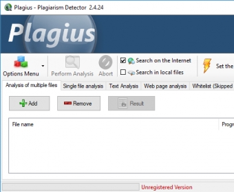 downloading Plagius Professional 2.8.6