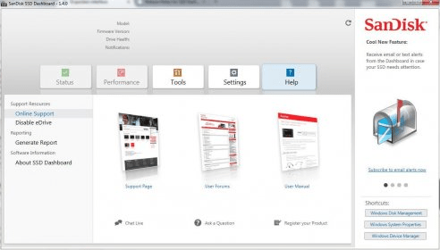 Sandisk Ssd Dashboard