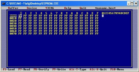 serial eeprom programmer 93c56en