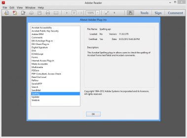 Spelling dictionaries support for adobe reader 9 что это за программа