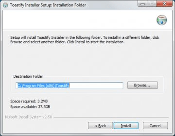 Toastify 1.7 Download (Free) - Toastify.exe