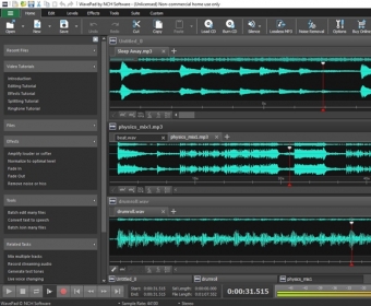 WavePad Audio Editing Software Download - Edits voice and sound ...