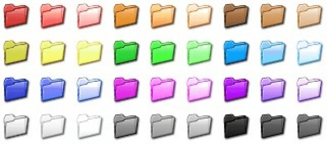 color folder icons windows 7 deviantart