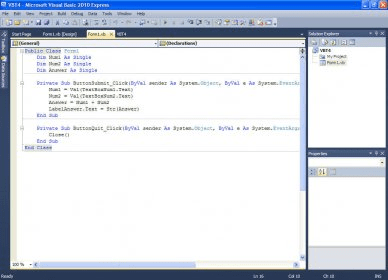 visual basic editor