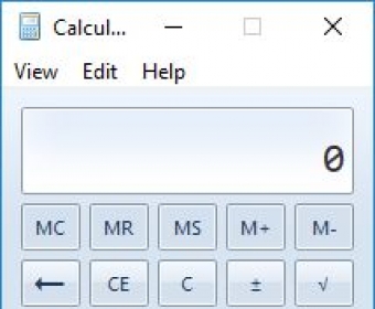 Old Calculator for Windows 1.0 Download (Free) - calc.exe