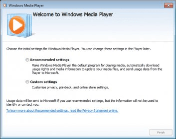 how to make windows media player default in win 7