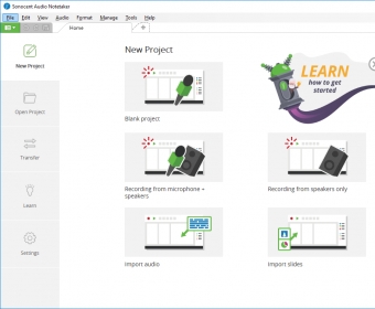 audio notetaker software